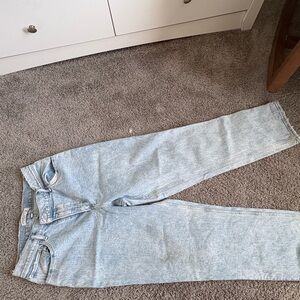 Abercrombie & Fitch Light Blue High-Rise Jeans